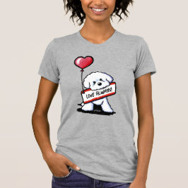 KiniArt Bichon Kärlek Alltid T-Shirt