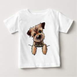 KiniArt Border Terrier T Shirt