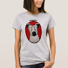 KiniArt Briard-målning T Shirt