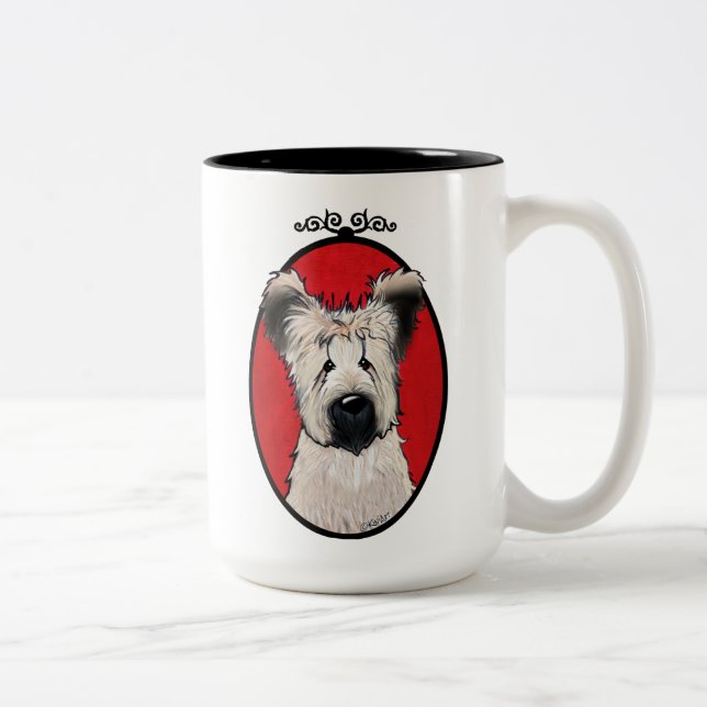 KiniArt Briard Mugg (Höger)