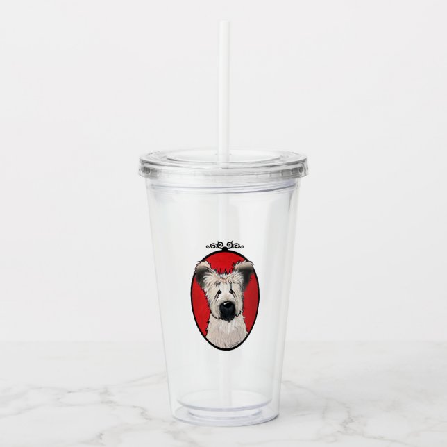 KiniArt Briard Take Away Mugg (Framsida)