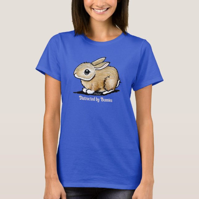 KiniArt Bunny Rabbit T Shirt (Framsida)