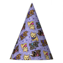 KiniArt Cairn Parad Party Hat