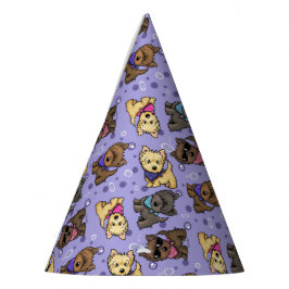 KiniArt Cairn Parad Party Hat