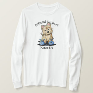 KiniArt Cairn Terrier T Shirt