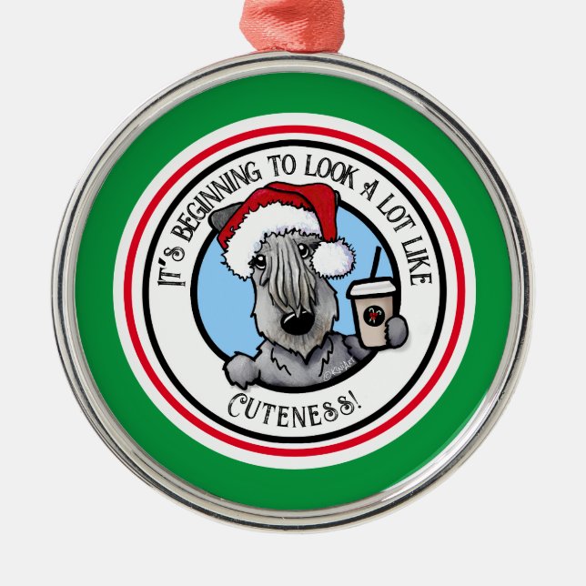 KiniArt Cesky Terrier jul Ornament (Framsidan)