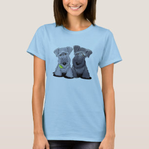 KiniArt Cesky Terriers Tee Shirt