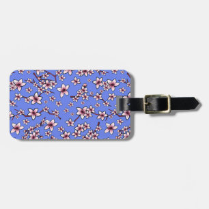 KiniArt Cherry Blommars Luggage Tag Bagagebricka