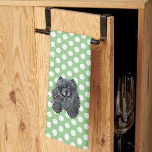 KiniArt Chow Kitchen Towel Kökshandduk