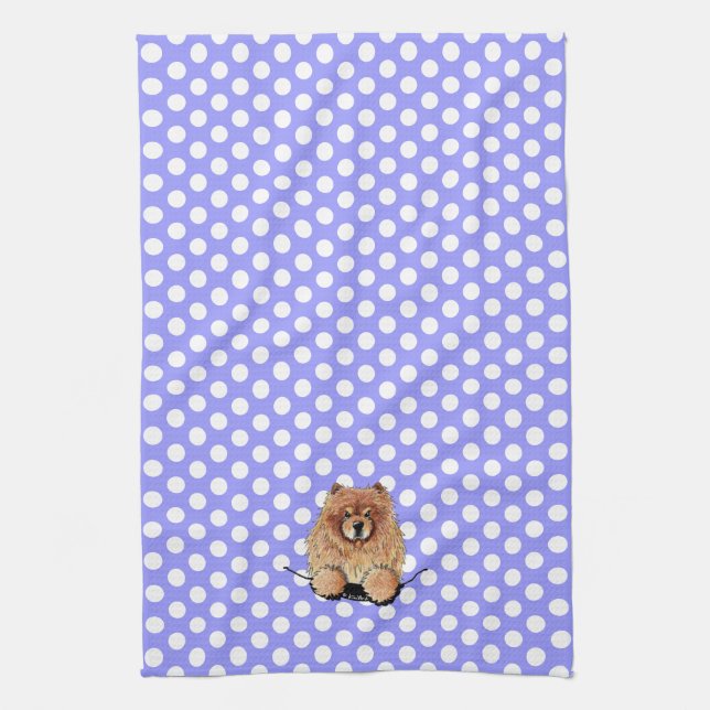 KiniArt Chow Kitchen Towel Kökshandduk (Vertikal)