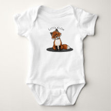 KiniArt Cute Fox Baby Bodykostym
