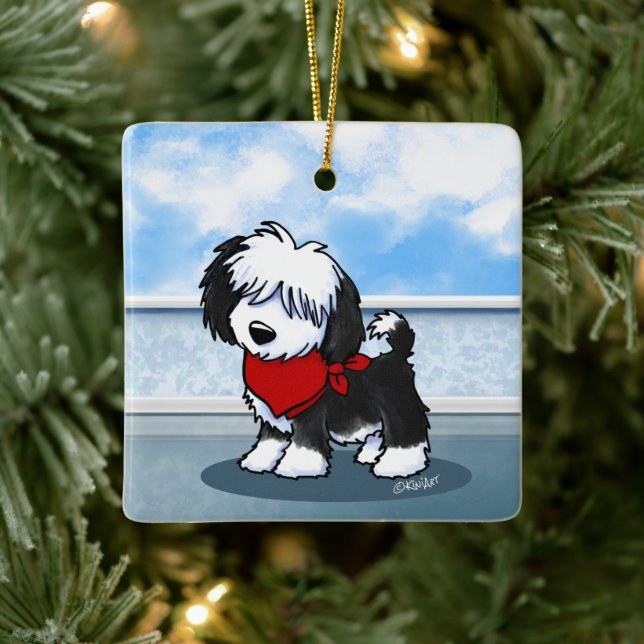 KiniArt Cutieface OES Ceramic Ornament (Träd)