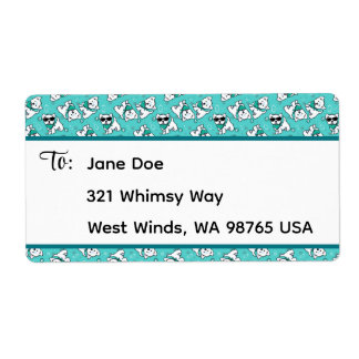 KiniArt Cutieface Westies Fraktsedel