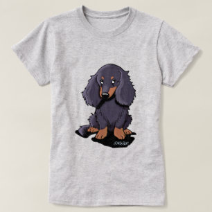 KiniArt, Dachshund med lång funktionalitet T Shirt
