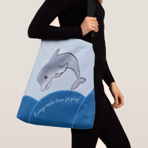 KiniArt Delfin Axelväska