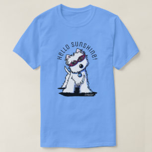KiniArt Doggles Westie T Shirt