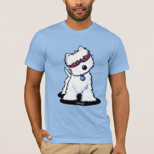 KiniArt Doggles Westie T Shirt