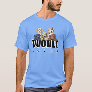 KiniArt Doodle Älskare T-Shirt