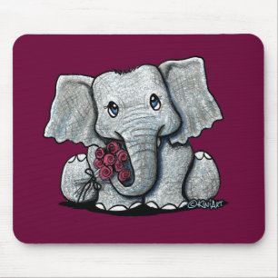 KiniArt elefant Mousepad Musmatta