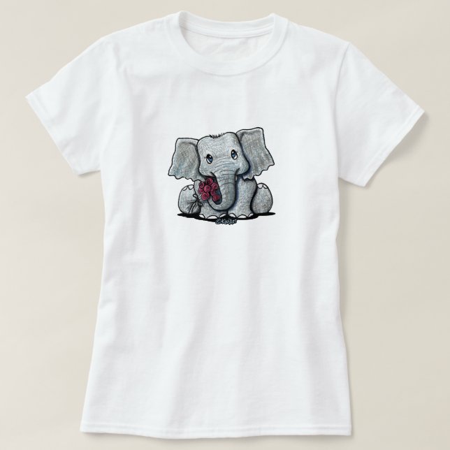 KiniArt Elefant T-Shirt (Design framsida)