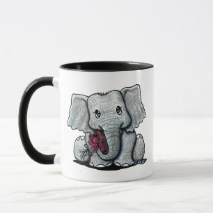 KiniArt Elefantmugg Mugg