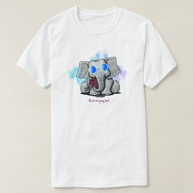 KiniArt Elephant T-Shirt (Design framsida)