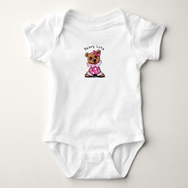KiniArt Girlie Bear Tröja (Framsida)