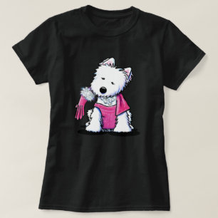 KiniArt Glamor Westie T Shirt
