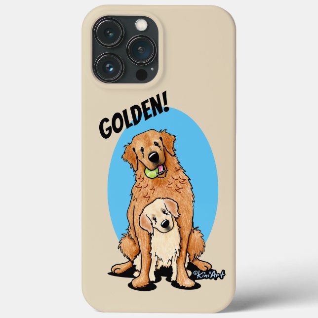 KiniArt Golden Retriever (Baksida)