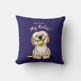 KiniArt Goldendoodle MY BOLL Kudde