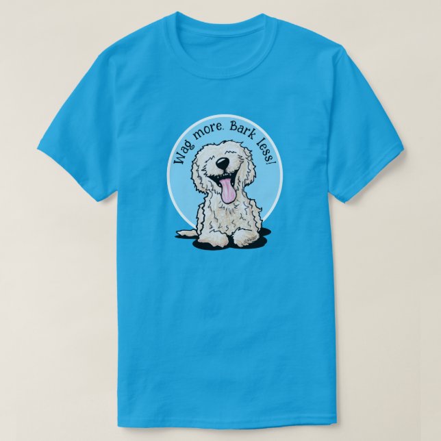 KiniArt Goldendoodle T Shirt (Design framsida)