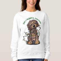 KiniArt Goldendoodle - underbar jul