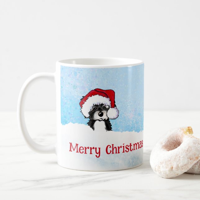 KiniArt Havanese-jul Kaffemugg (Med munk)