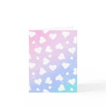 KiniArt Hearts Valentines day-kort