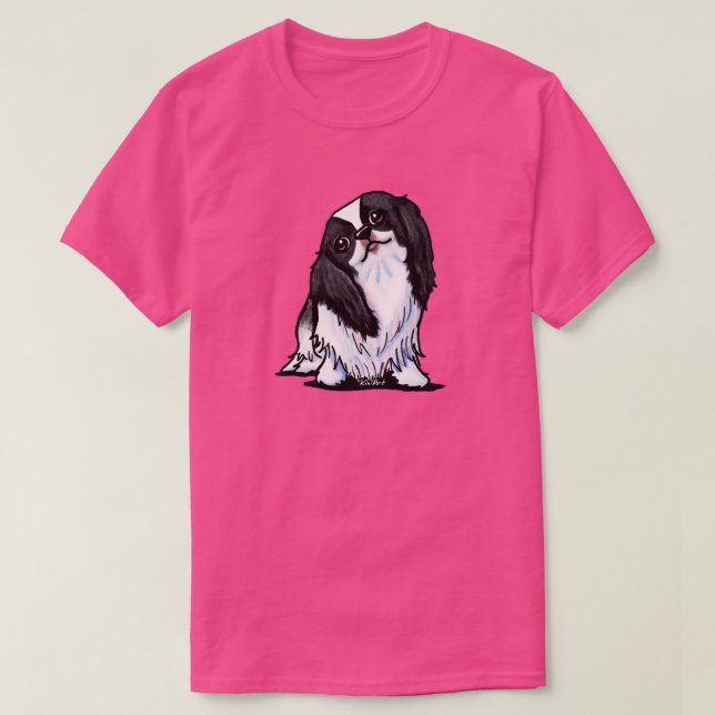 KiniArt Japansk chin T-Shirt (Design framsida)