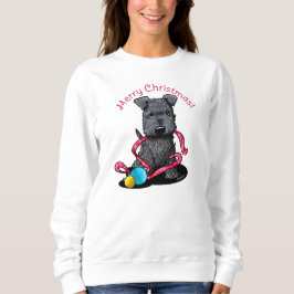 KiniArt jul Kerry Blue Puppy Sweatshirt T Shirt