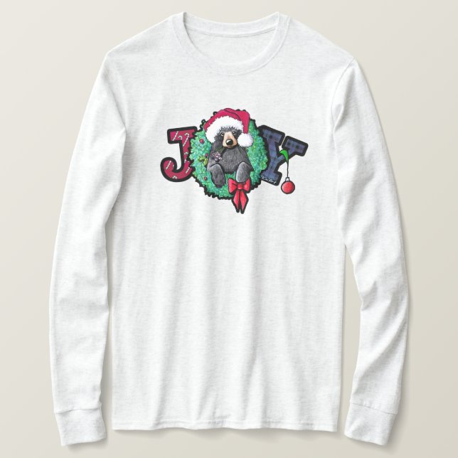 KiniArt julbjörn T Shirt (Design framsida)