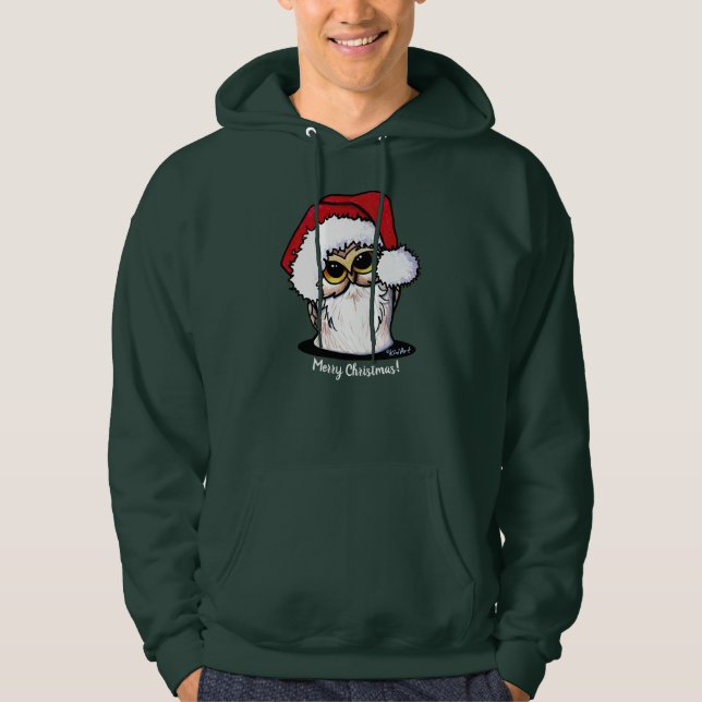 KiniArt juluggla t-shirt Hoodie (Framsida)