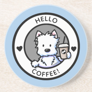 KiniArt-kaffets våningsrunda Underlägg