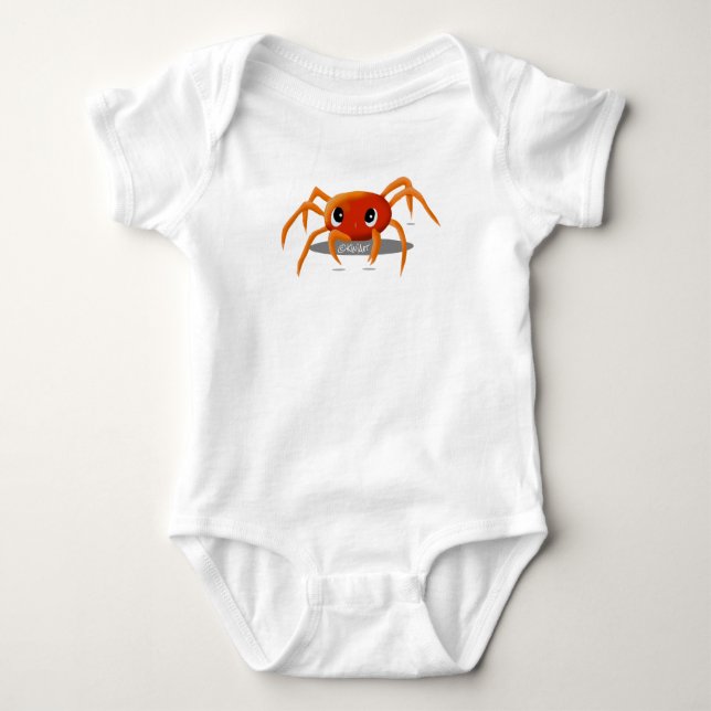 KiniArt Krabba T Shirt (Framsida)