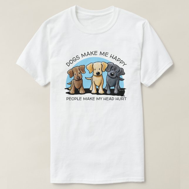 KiniArt Labour Trio T-Shirt (Design framsida)