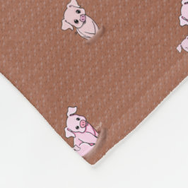 KiniArt Lera Bath Grisar Fleece Blanket