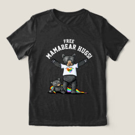 KiniArt LGBTQIA MamabjörHugs T-Shirt