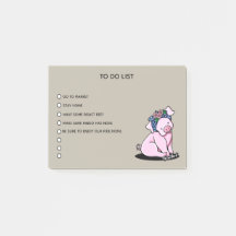 KiniArt Little Piggies Note Pad