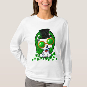 KiniArt Lucky Westie Tee Shirt