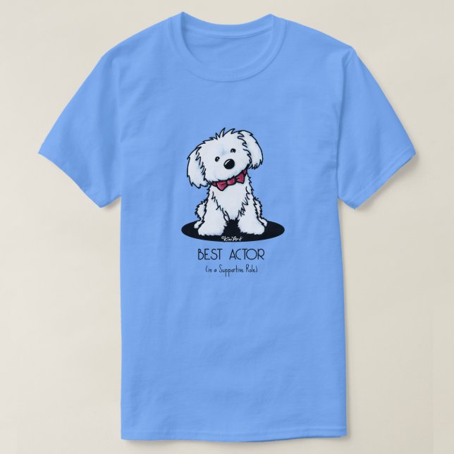 KiniArt Malteser  T Shirt (Design framsida)