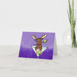 KiniArt Moose Martini Tack Kort