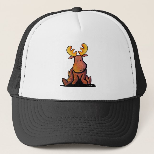 KiniArt Moose-Truckerkeps Keps (Framsida)