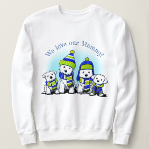 KiniArt Mysiga besättning Hundar T Shirt
