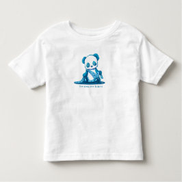 KiniArt Panda Unge T Shirt